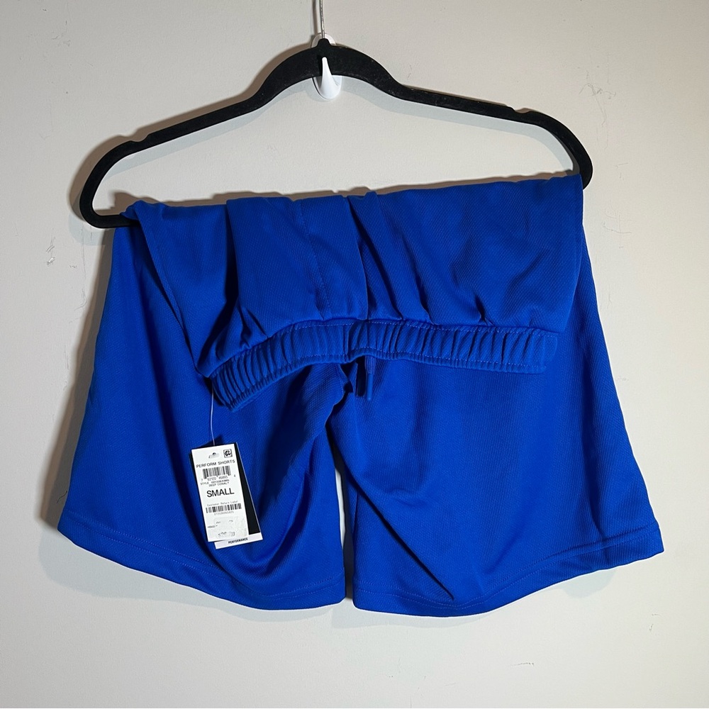 ID Ideology Men's Blue Mesh Break Shorts - Picture 3 of 4
